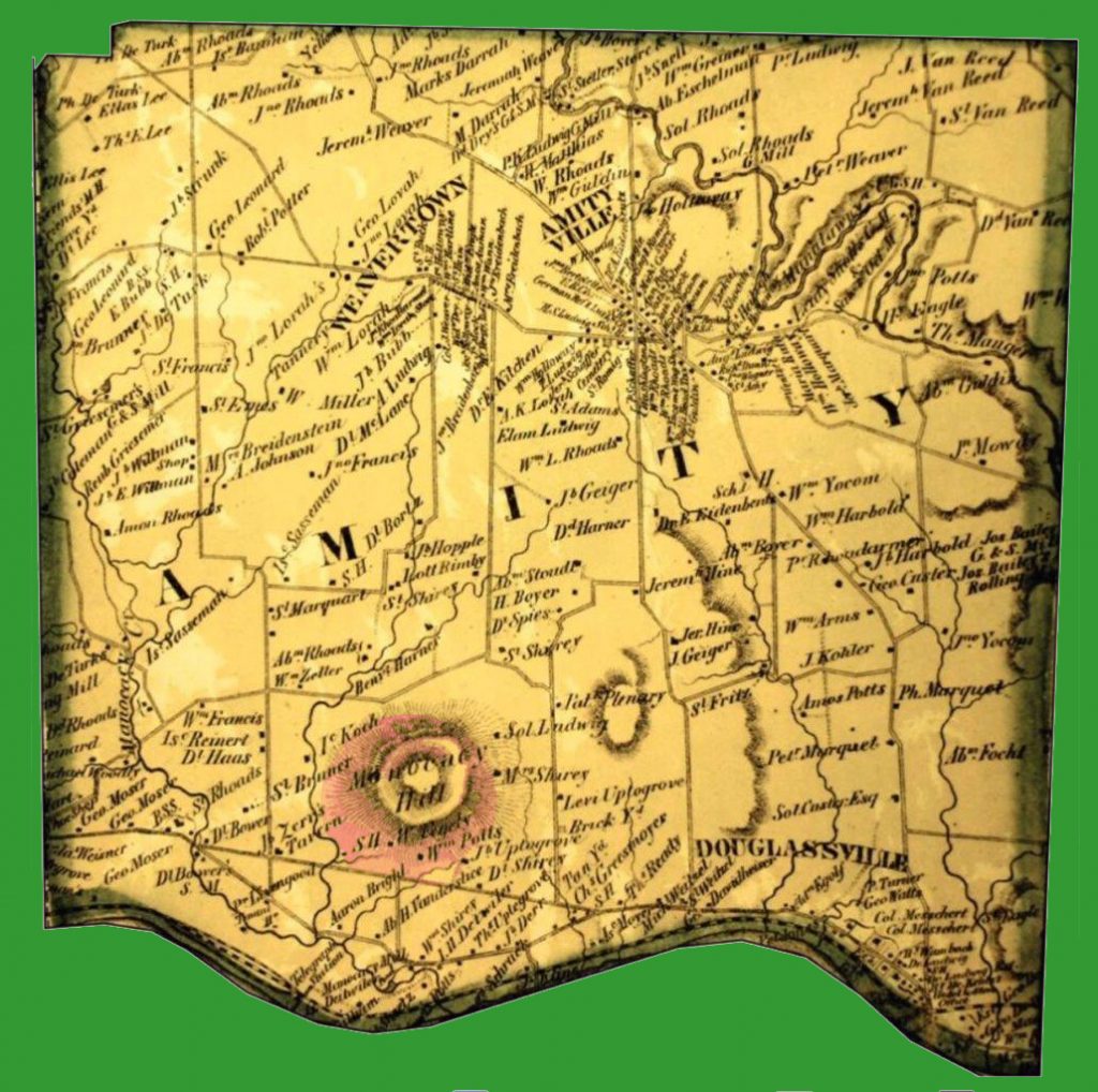 Amity Historical Map
